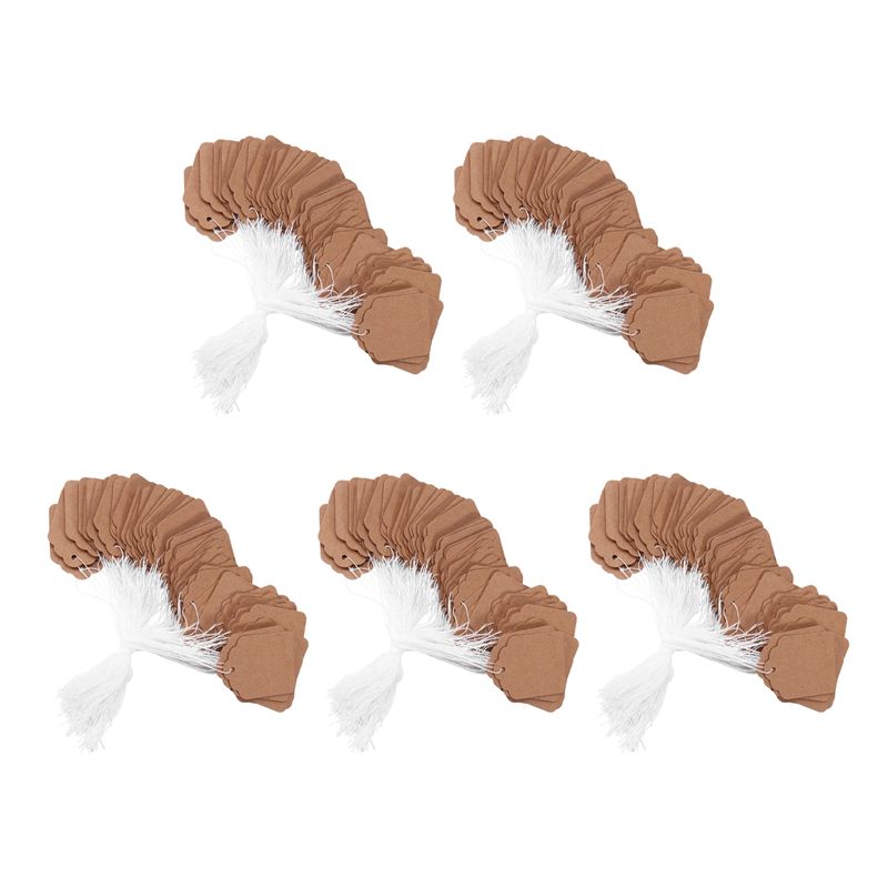 Kraft Hang Tag - Etiquetas de precio A29F con cordón