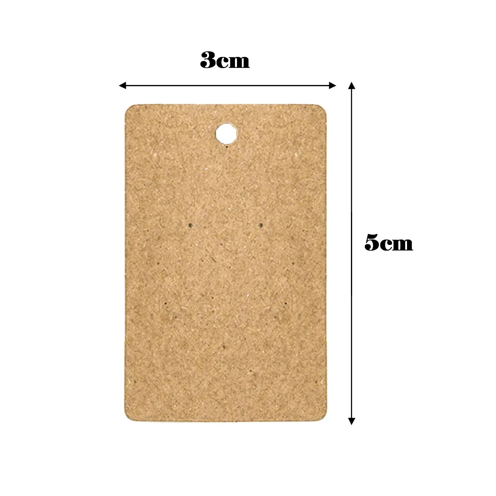Kraft Hang Tag - Etiquetas de papel Kraft 100 Uds.