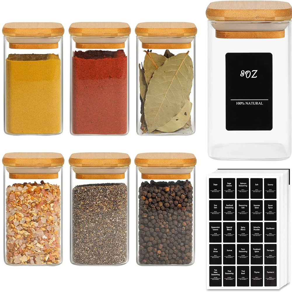 Frascos de vidrio para especia - Mason Jar 8Oz reseña y precio
