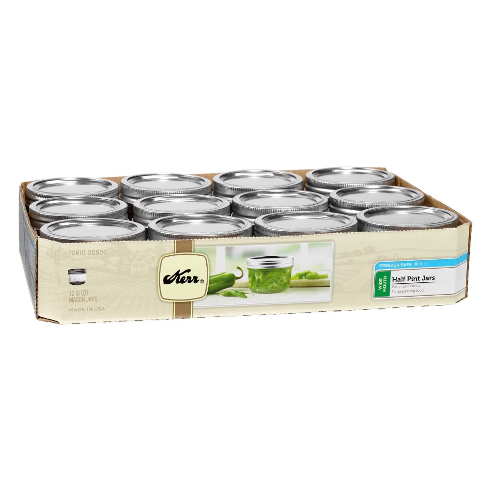 Frascos de Conserva Kerr, Fras - Mason Jar 8Oz reseña y precio