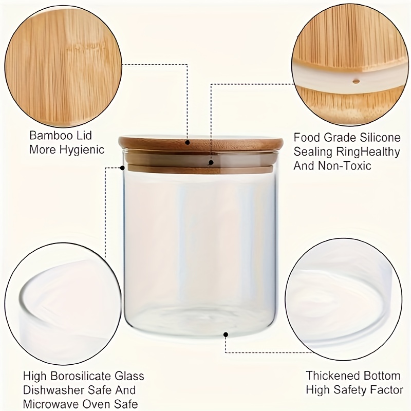 Frascos de vidrio para especia - Mason Jar 8Oz reseña y precio