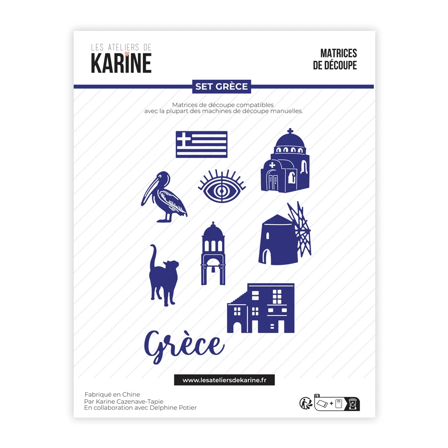 Troqueles de corte metálicos y - Candle Supplies Greece reseña y precio