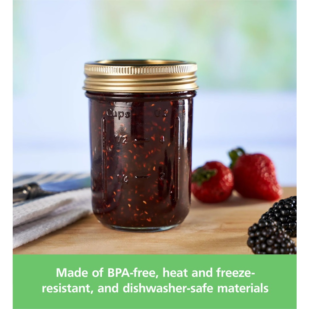 Tarros Mason de 8 oz, de boca  - Mason Jar 8Oz reseña y precio
