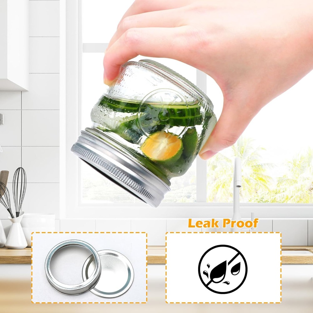 Paquete de 30 Frascos Mason de - Mason Jar 8Oz reseña y precio